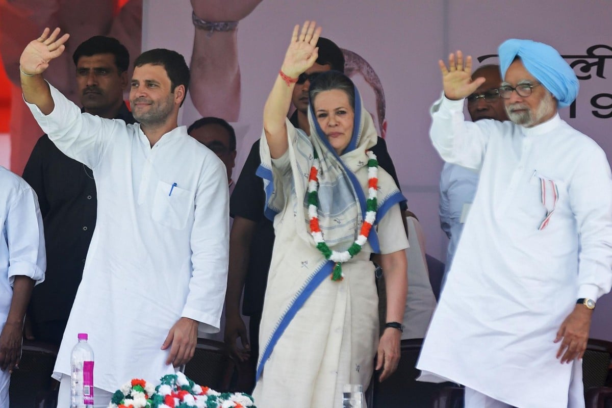 Indias Opposition Rahul Gandhi Leads Thousands Of Farmers In Protest Over Land Law South