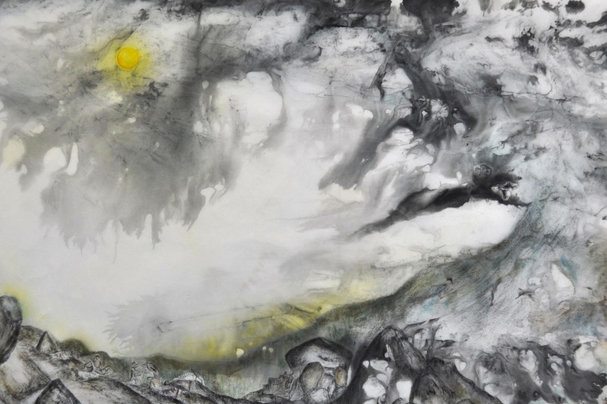 Hong Kong Artist Reimagines Turner Landscapes As Chinese Ink