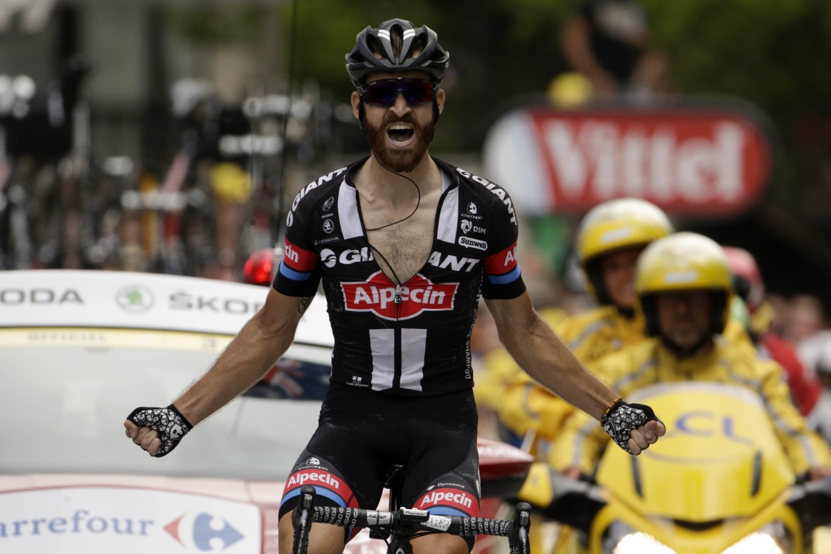 Germany's Simon Geschke wins tense opening Alpine section at Tour de ...