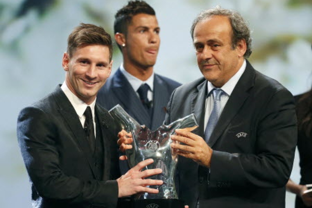 Barcelonas Lionel Messi Wins Uefa Best Player In Europe Award South