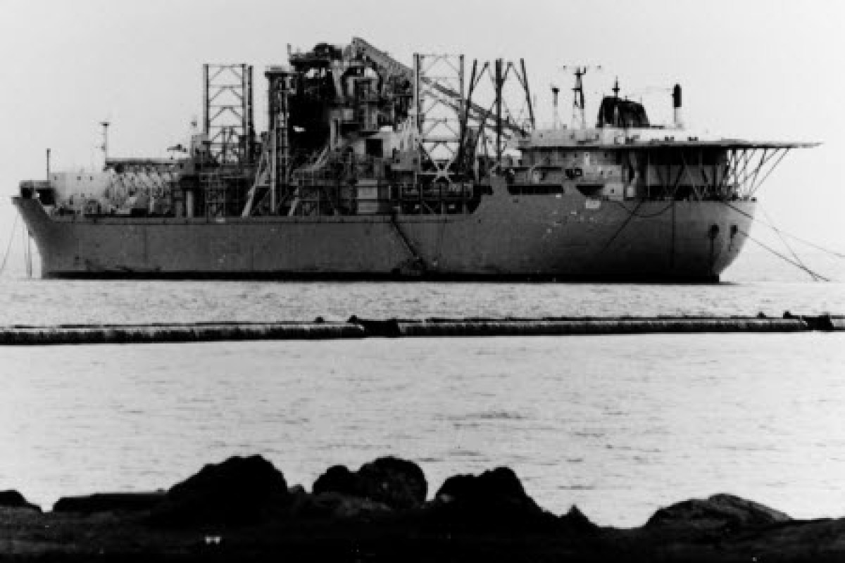 Heading for the scrap heap: Spy ship built to raise Soviet sub in ‘CIA ...