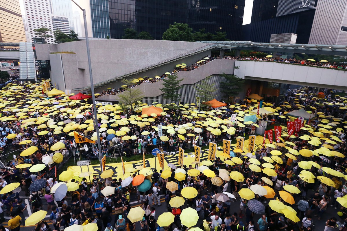 Hong Kong activists mark Occupy protest anniversary and set sights on