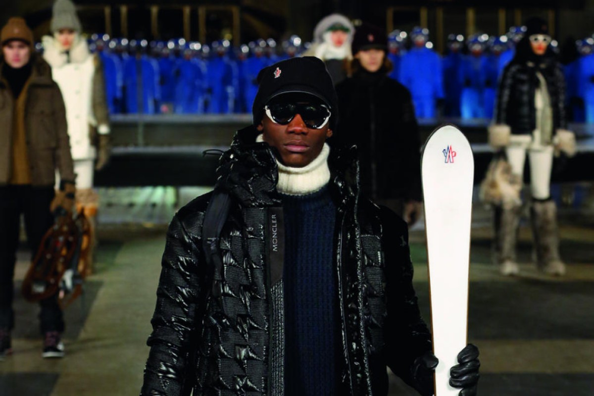 Moncler's Grenoble luxury athleisure ski wear incorporates special technology.