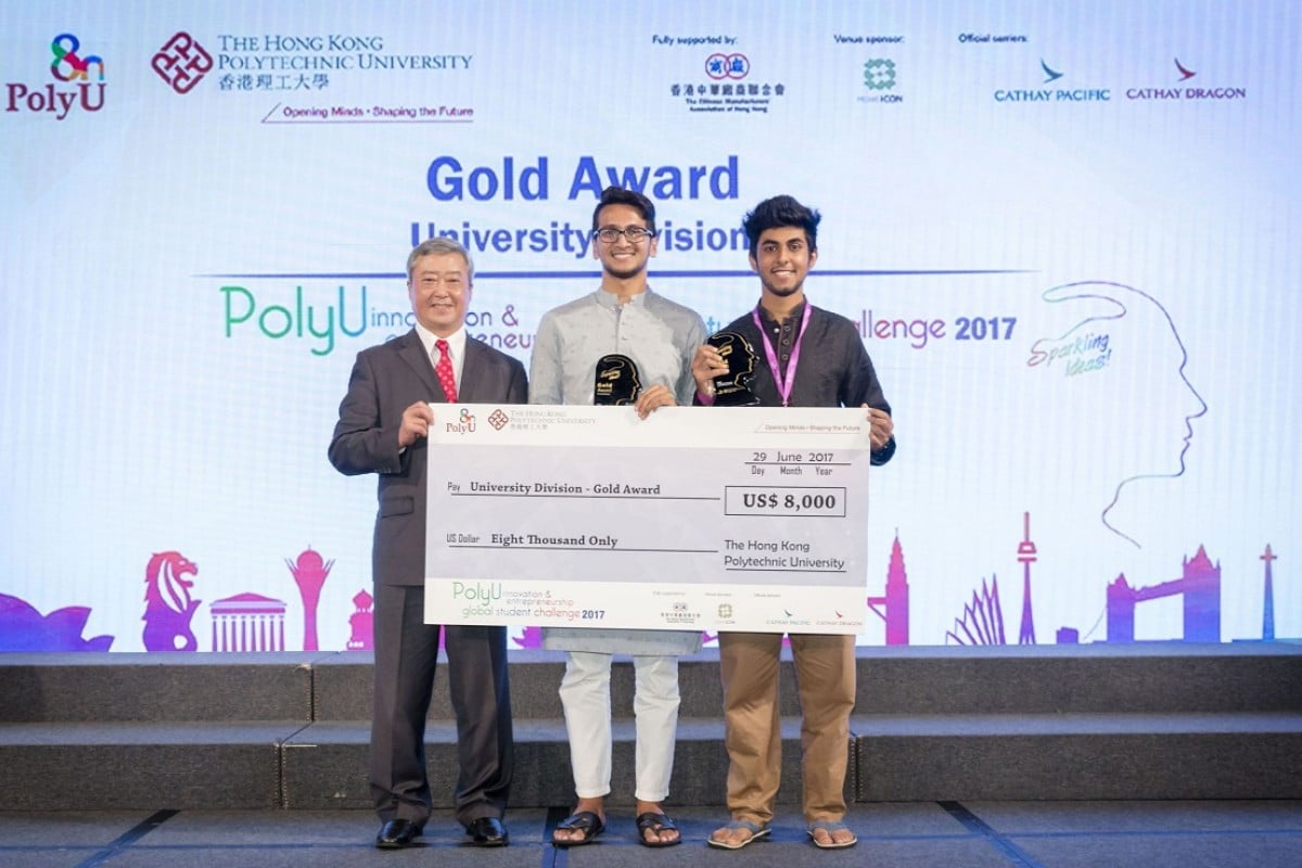 PolyU sparkles innovation and entrepreneurship through Global Student Challenge 2017