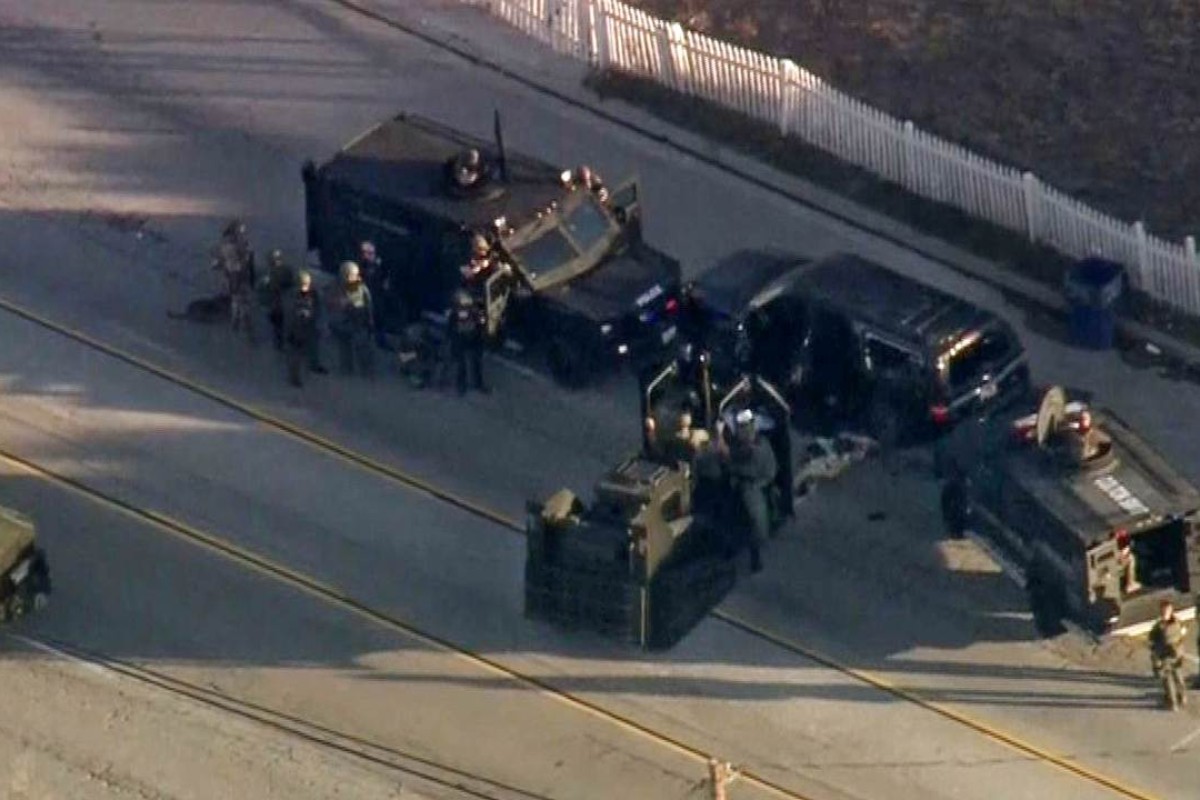 California Police Shoot Dead Two Suspects In Assault Style
