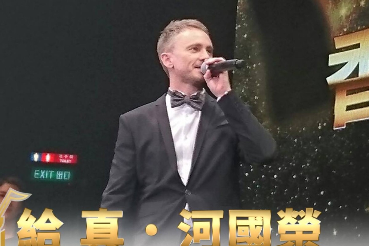 All rapped up: Australia-born Canto-pop star Gregory Rivers lifts two ...