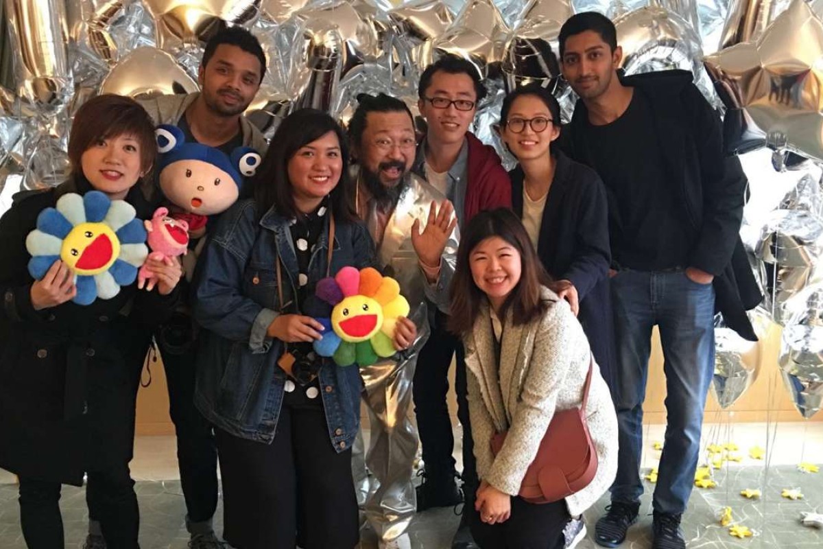 takashi murakami meets some of his hong kong followers at an instameet at a - hotel social media followers instagram followers