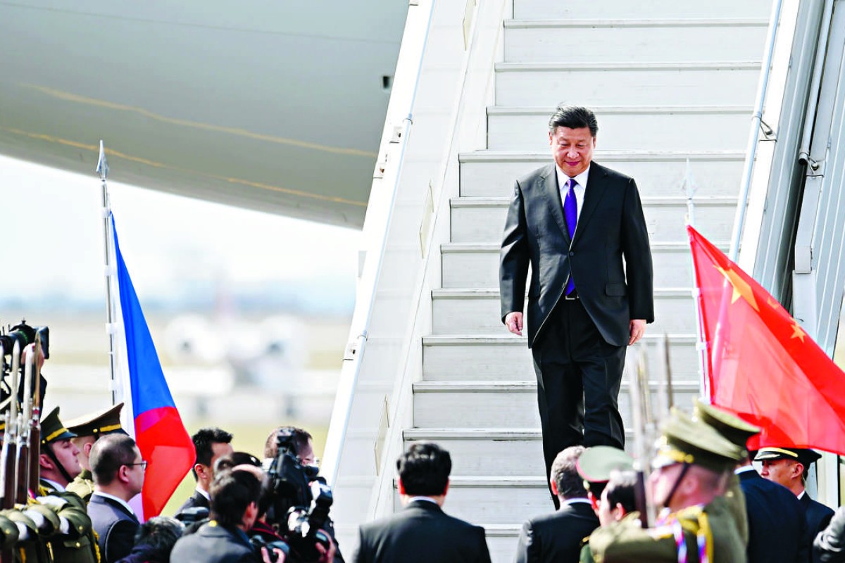 Red Carpet And Black Paint: China’s President Xi Jinping Embarks On ...