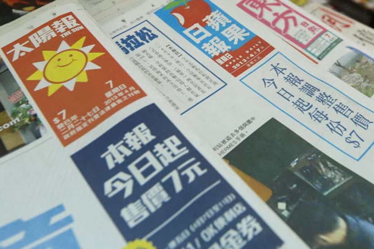 Hong Kong newspaper group pulls plug on Chineselanguage daily The Sun