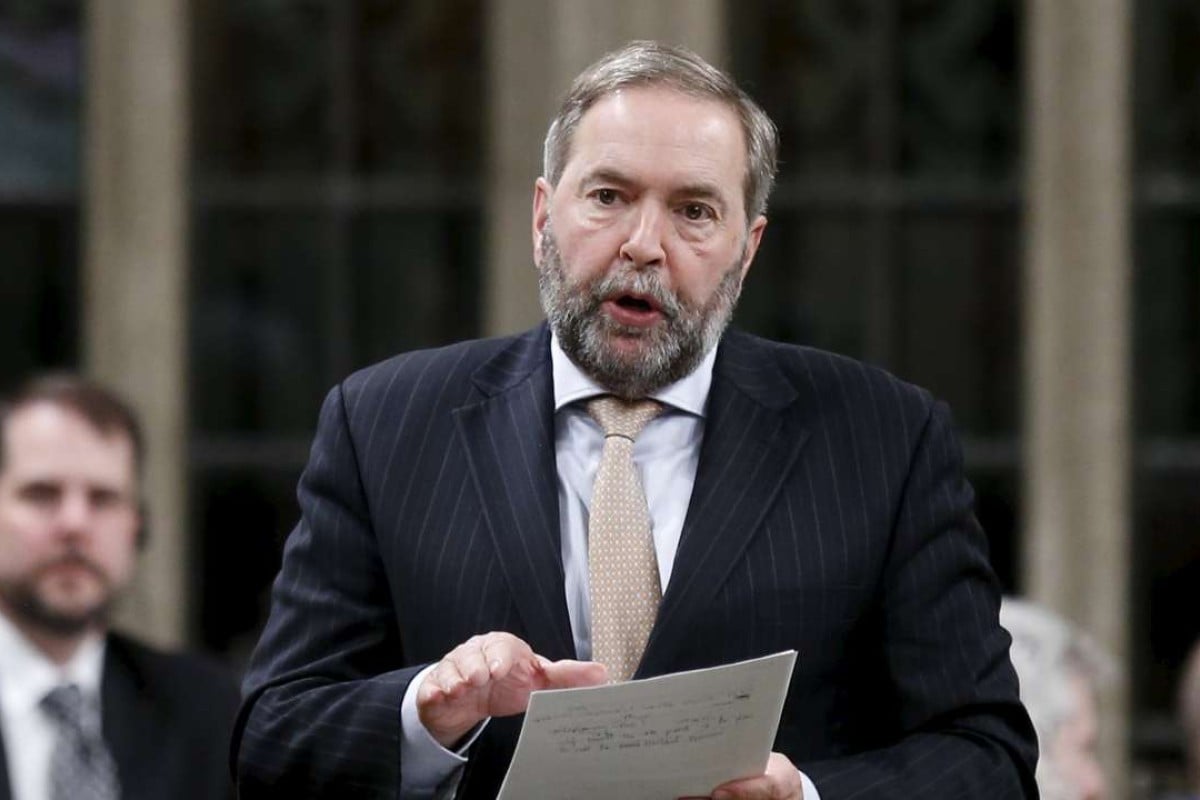 Canadian Party Leader Thomas Mulcair Says Donald Trump Is A Fascist, As ...