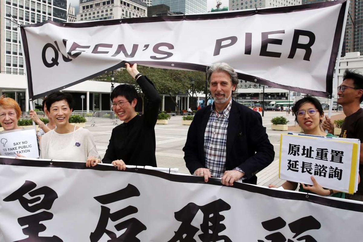 Calls to put Hong Kong’s Queen’s Pier back where it used to be South