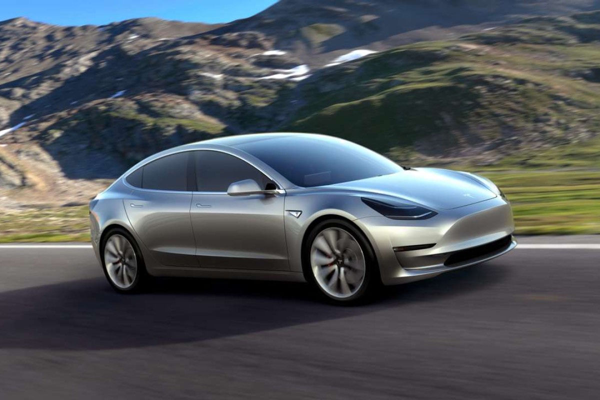 China Second Largest Market For Teslas Model 3 Car South