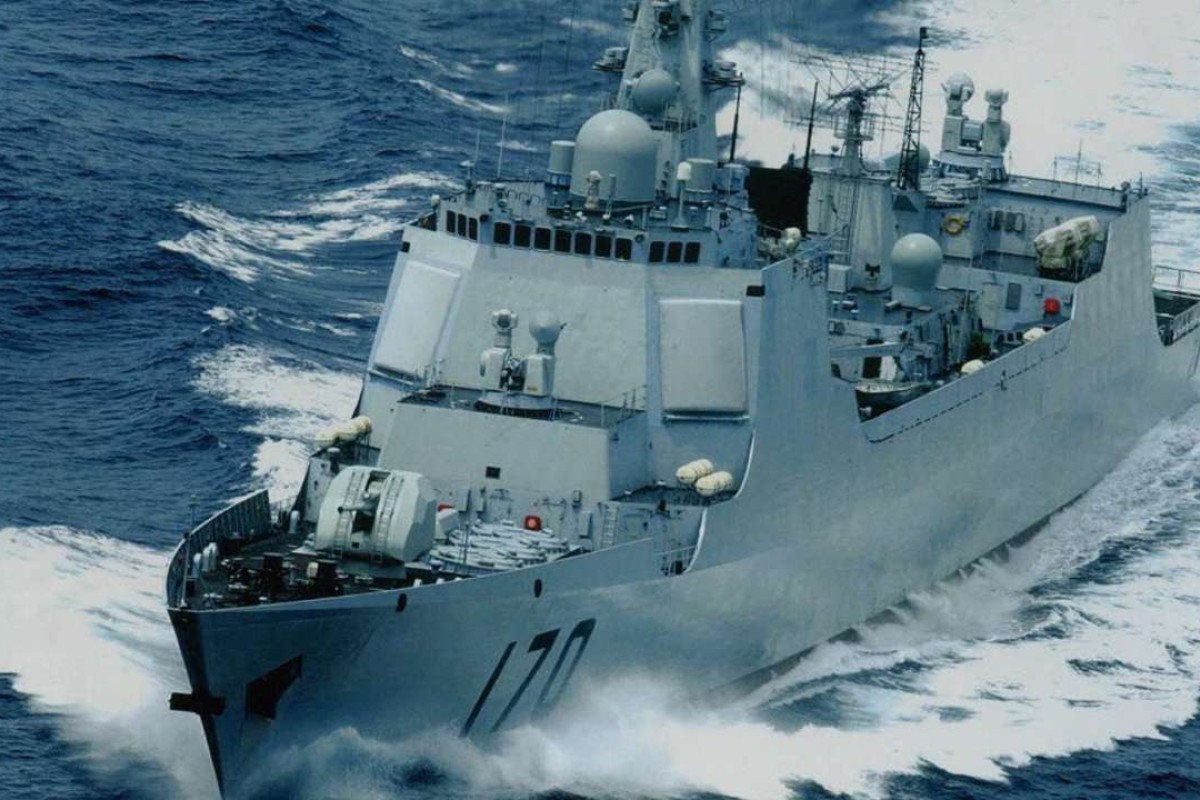 Chinese naval group heads to disputed South China Sea for combat drill