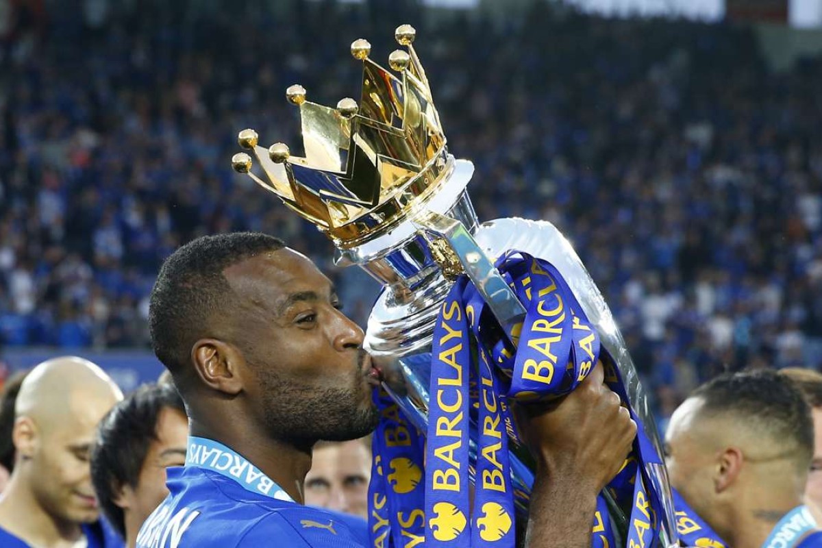 Leicester City Party In Style As Wes Morgan Lifts English Premier League Trophy South China Morning Post