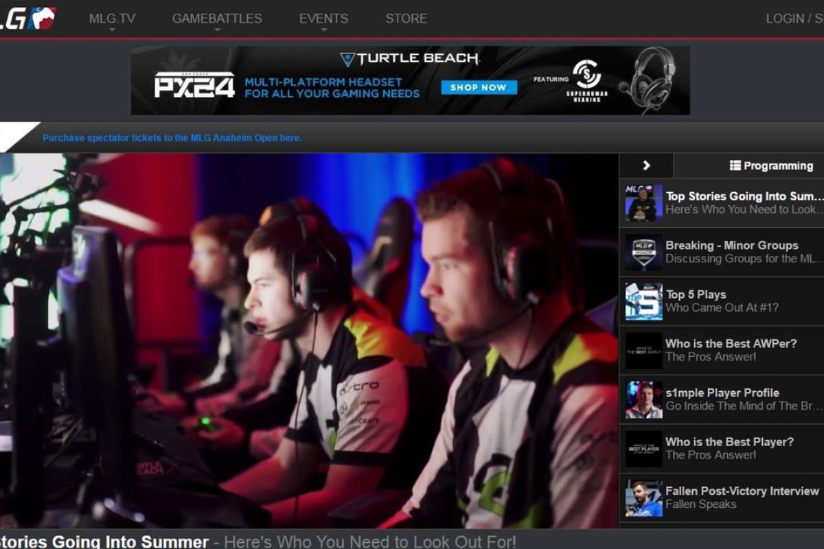 Game maker Activision Blizzard to bring live e-sports to ... - 