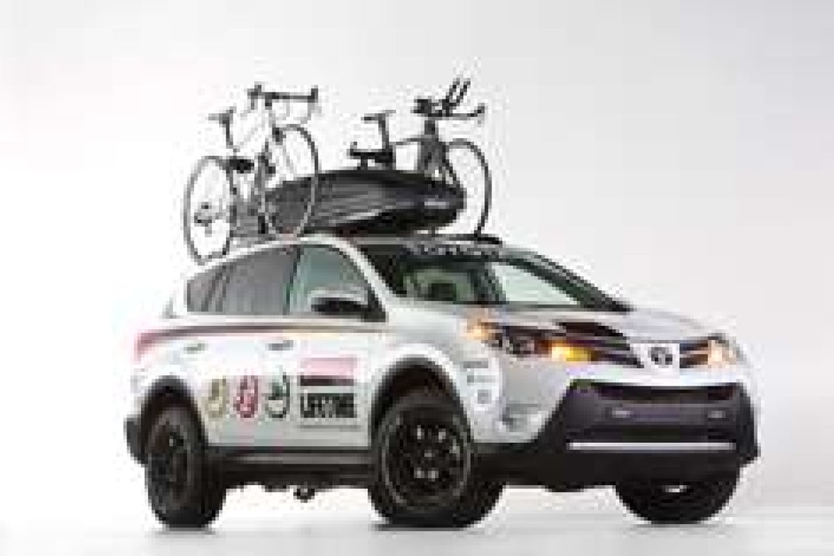 toyota alphard bike rack