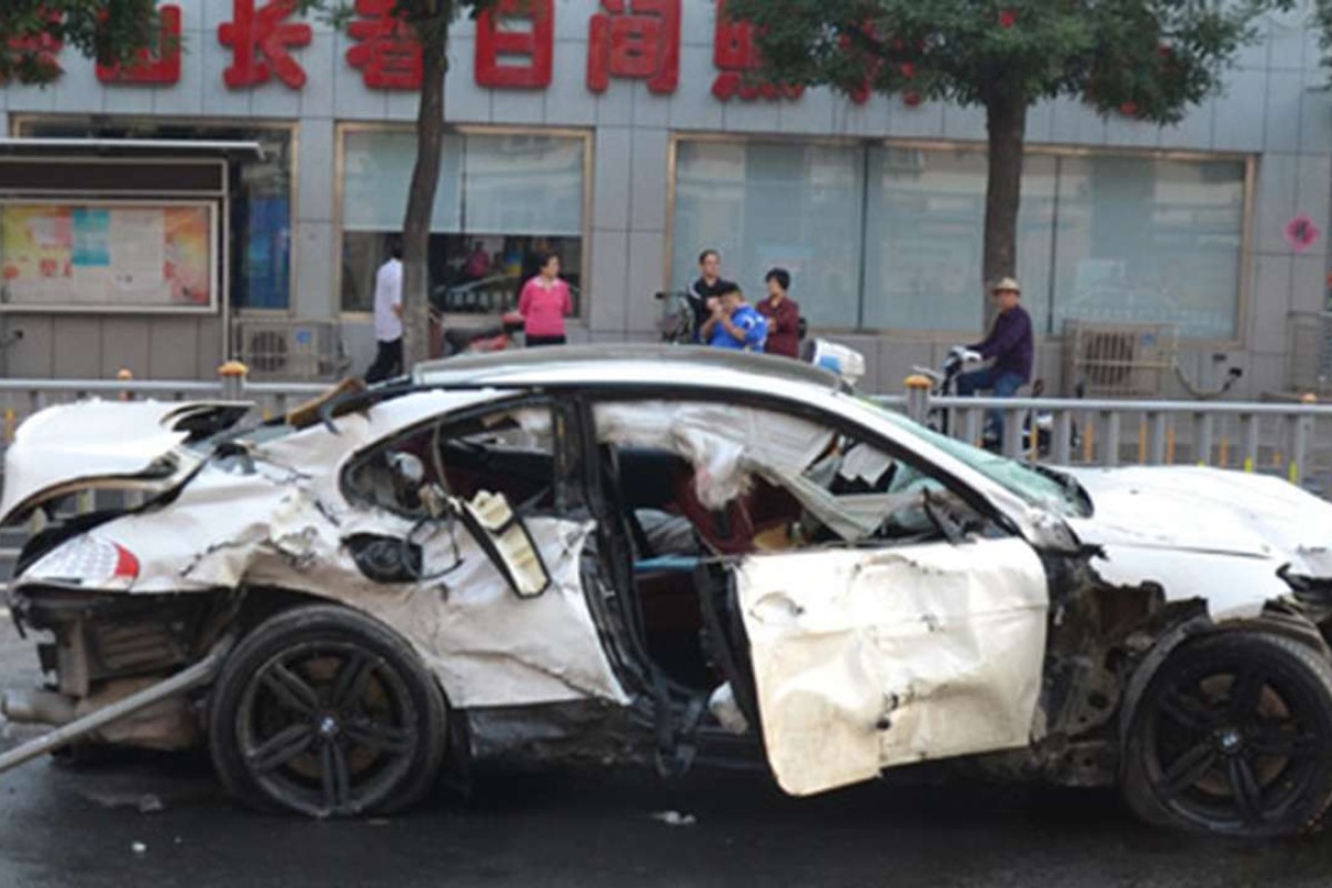 Revealed Footage Of Fatal High Speed Car Crash In Eastern China S
