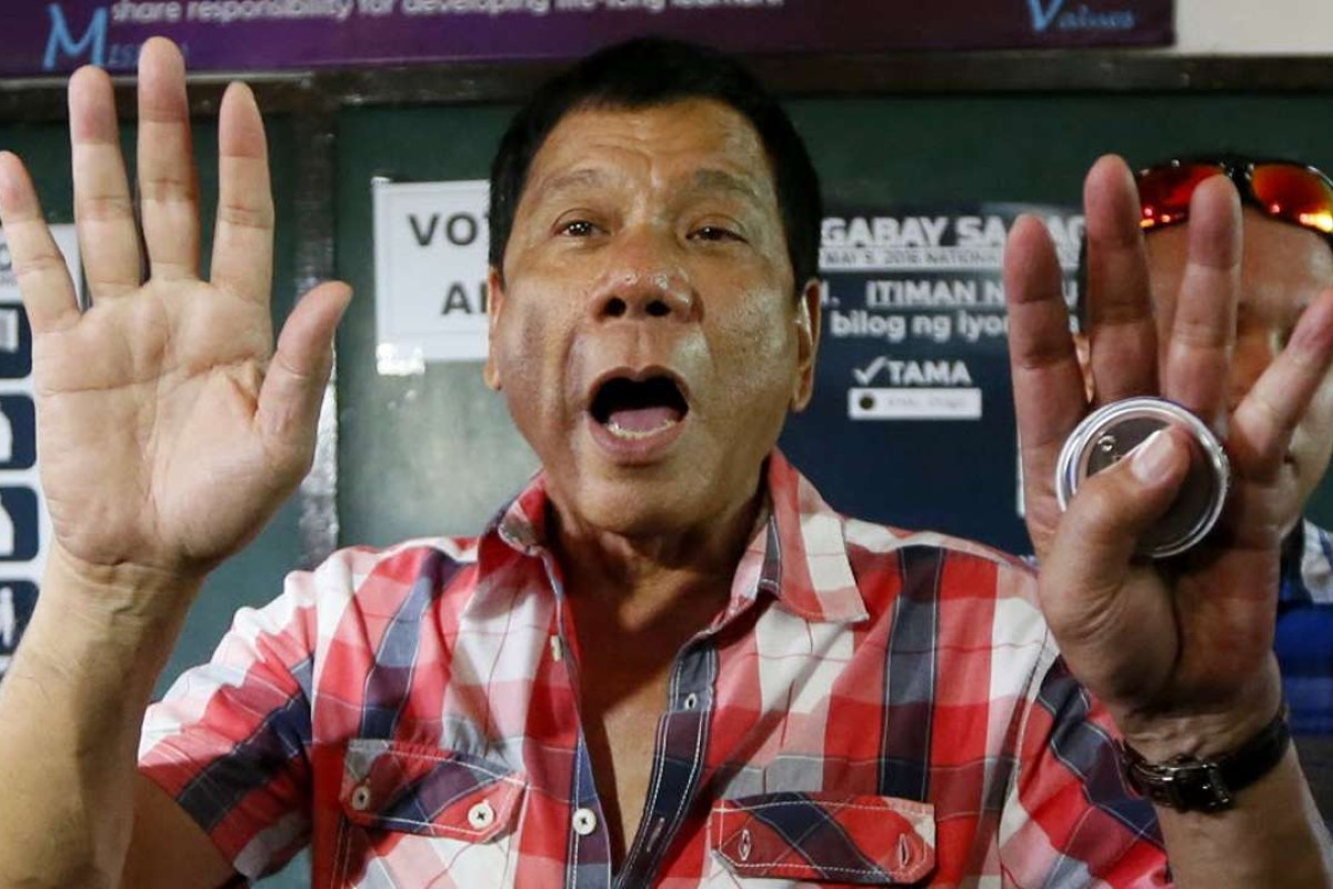 ‘what Did He Just Say New Philippine President Rodrigo Duterte In His