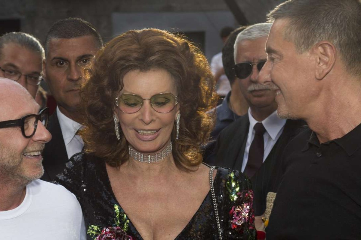 Dolce & Gabbana's Alta Moda tribute to Sophia Loren in Naples, her home  city | South China Morning Post