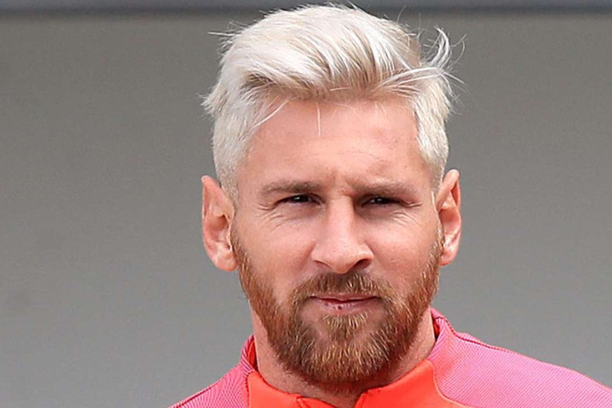 Gentlemen prefer blond: Lionel Messi follows trend and turns heads with new  hairdo | South China Morning Post