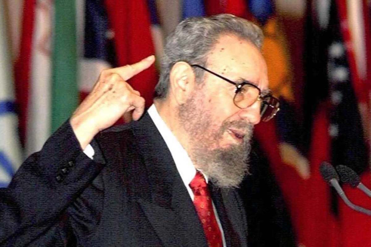 Fidel Castro celebrates his 90th birthday by attacking US over