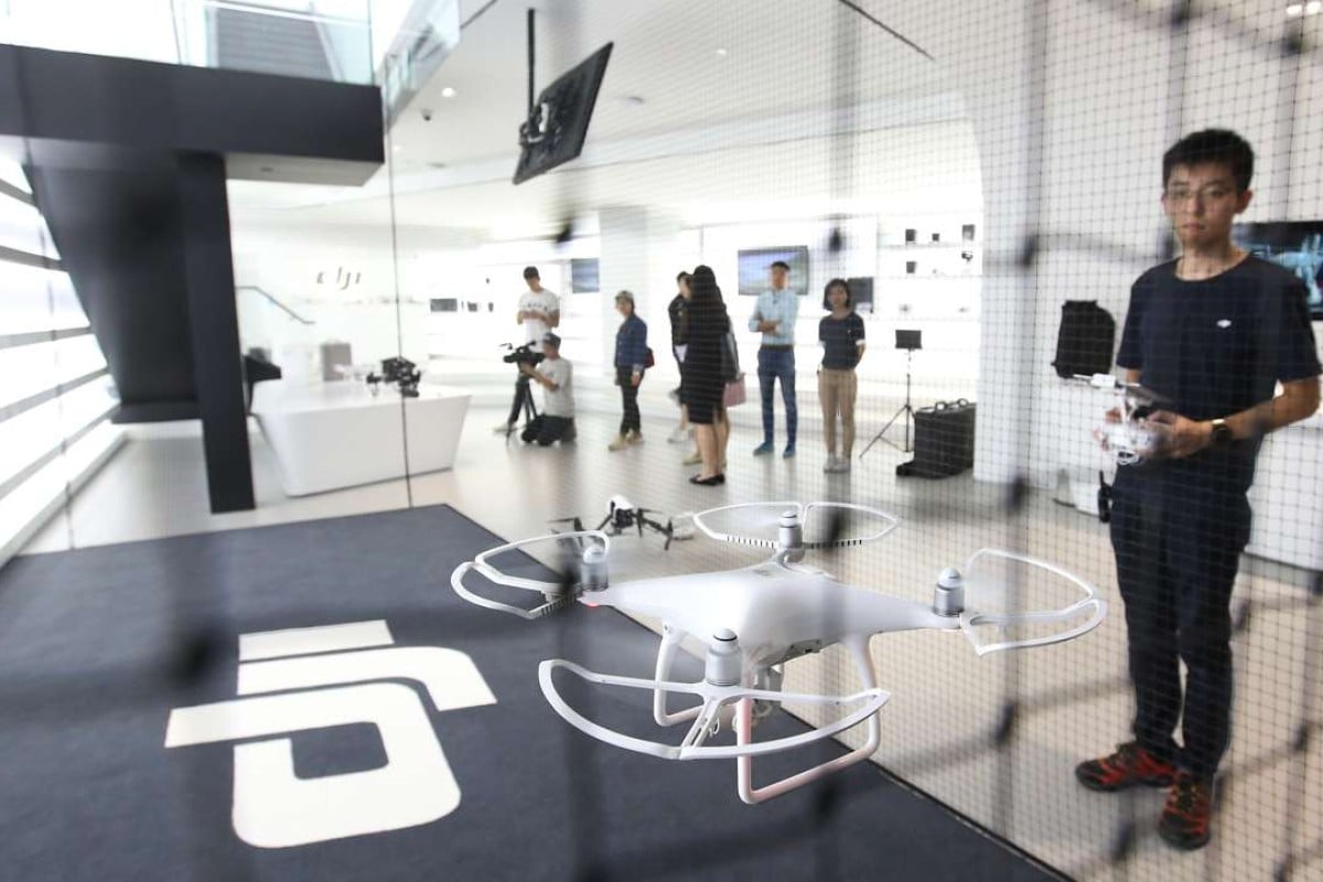 Drone maker DJI’s new Hong Kong store offers customers the chance to