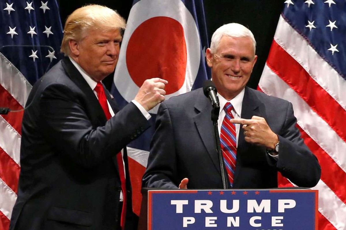 Horrified Mike Pence Gets More Than He Bargained For As Donald Trump S Running Mate South China Morning Post