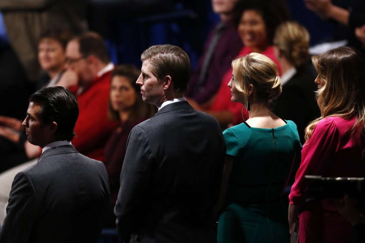 Trump S Family Keeps Low Profile In Homestretch Of Campaign South China Morning Post