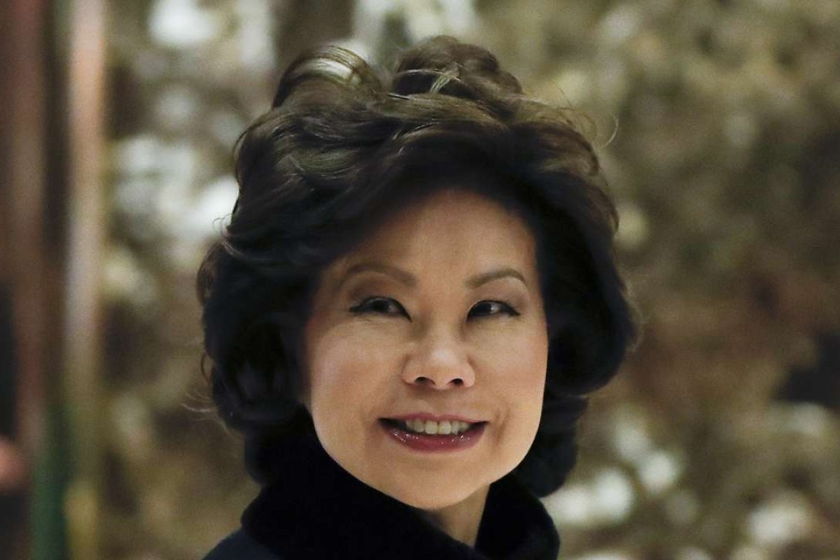 Taiwan-born Elaine Chao chosen by Trump to head transportation