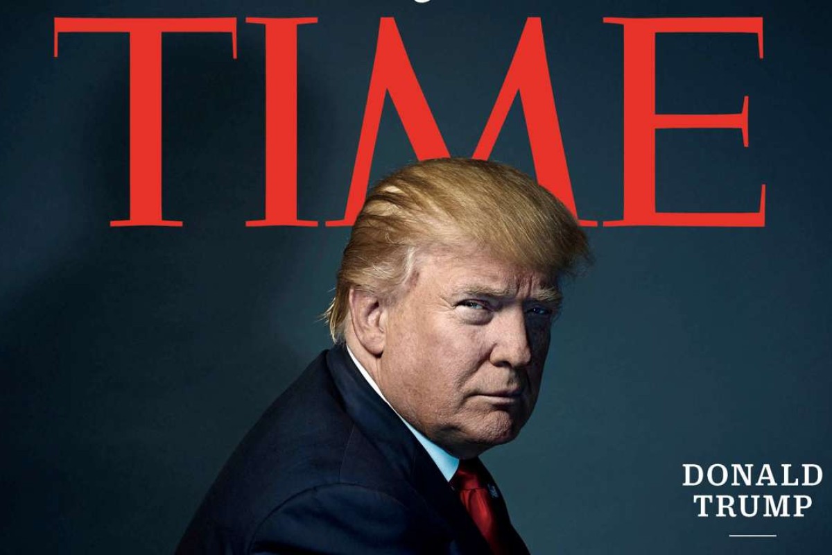 Donald Trump Named Time Magazine S Person Of The Year For Defying Expectations Breaking The Rules Violating Norms South China Morning Post