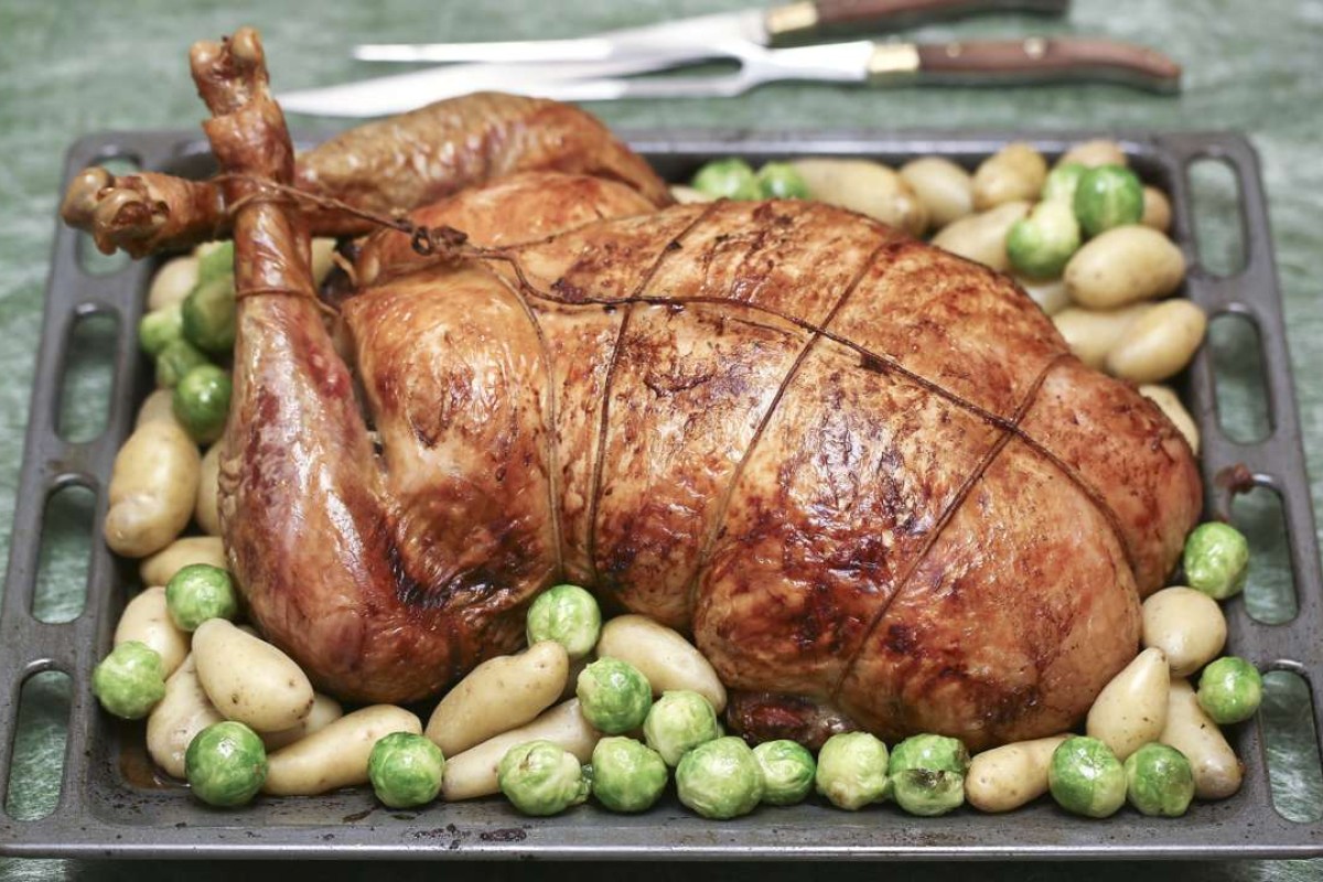 Susan Jung S Roast Turkey Recipe Deboned And Stuffed South