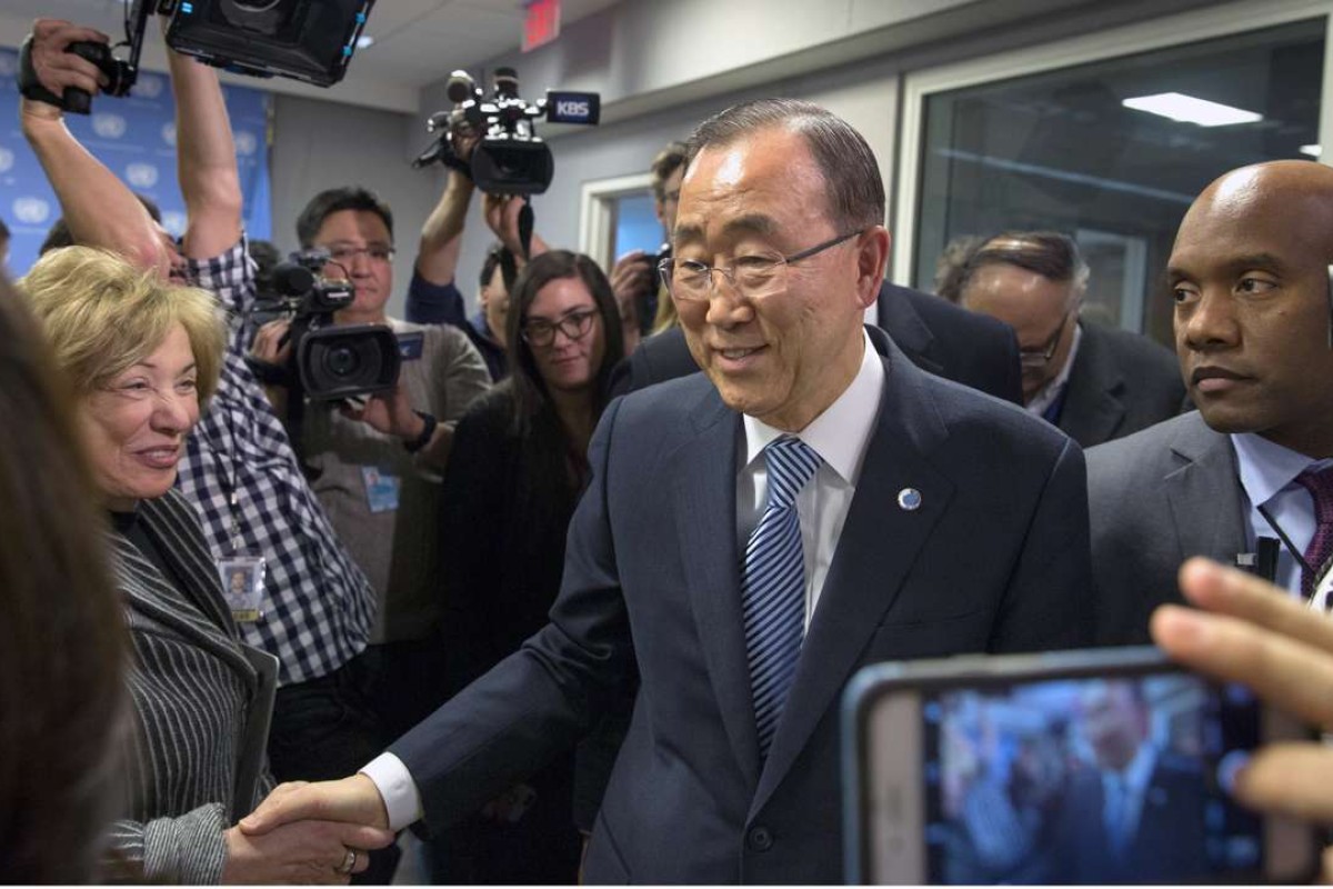 Un Chief Ban Ki Moons Bid For South Korean Presidency Mocked By The North South China Morning 