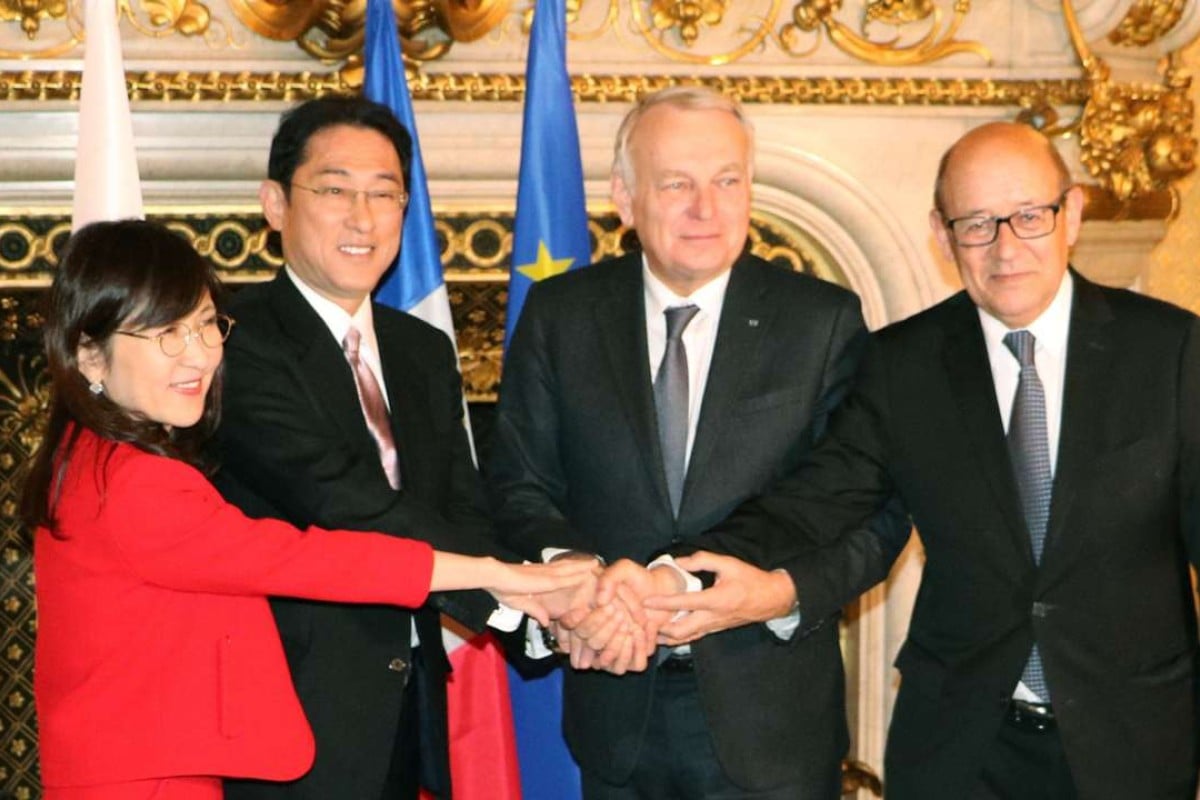 Japan France To Begin Talks On Sharing Military Supplies - 