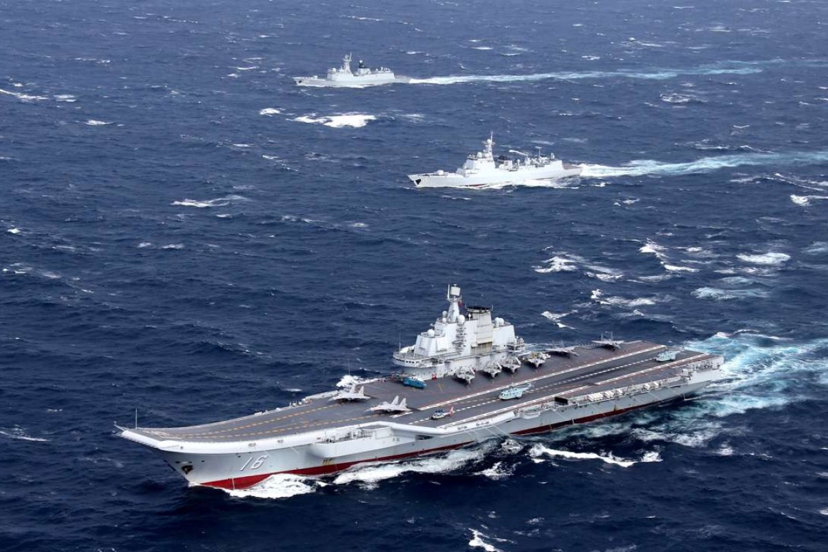 Taiwan Scrambles Jets Navy As Chinas Aircraft Carrier - 