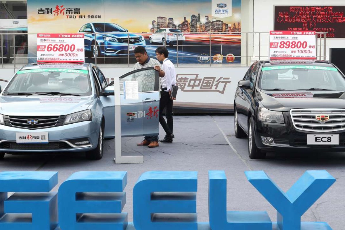 Geely alarm motors