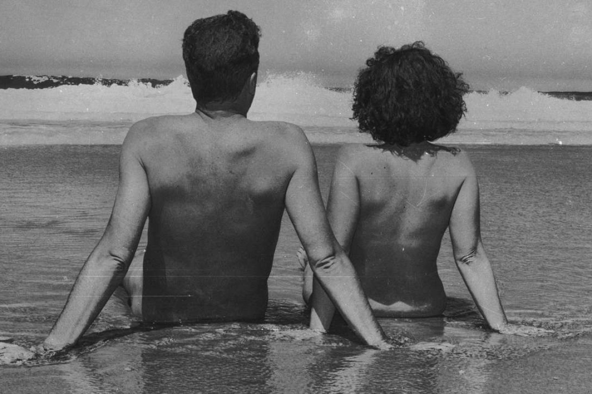 Nudists on a beach. Hong Kongâ€™s first naturists had to content themselves with â€œa large fresh water river frontageâ€ in the Sha Tin Valley. Photo: Shutterstock