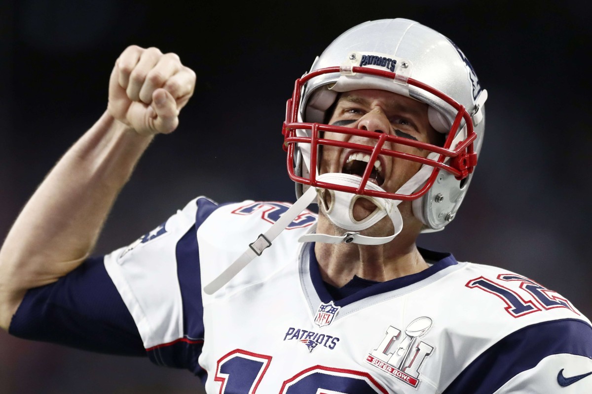 FBI detectives have recovered the stolen jersey worn by New England Patriots quarterback Tom Brady at Super Bowl 51. Photo: EPA