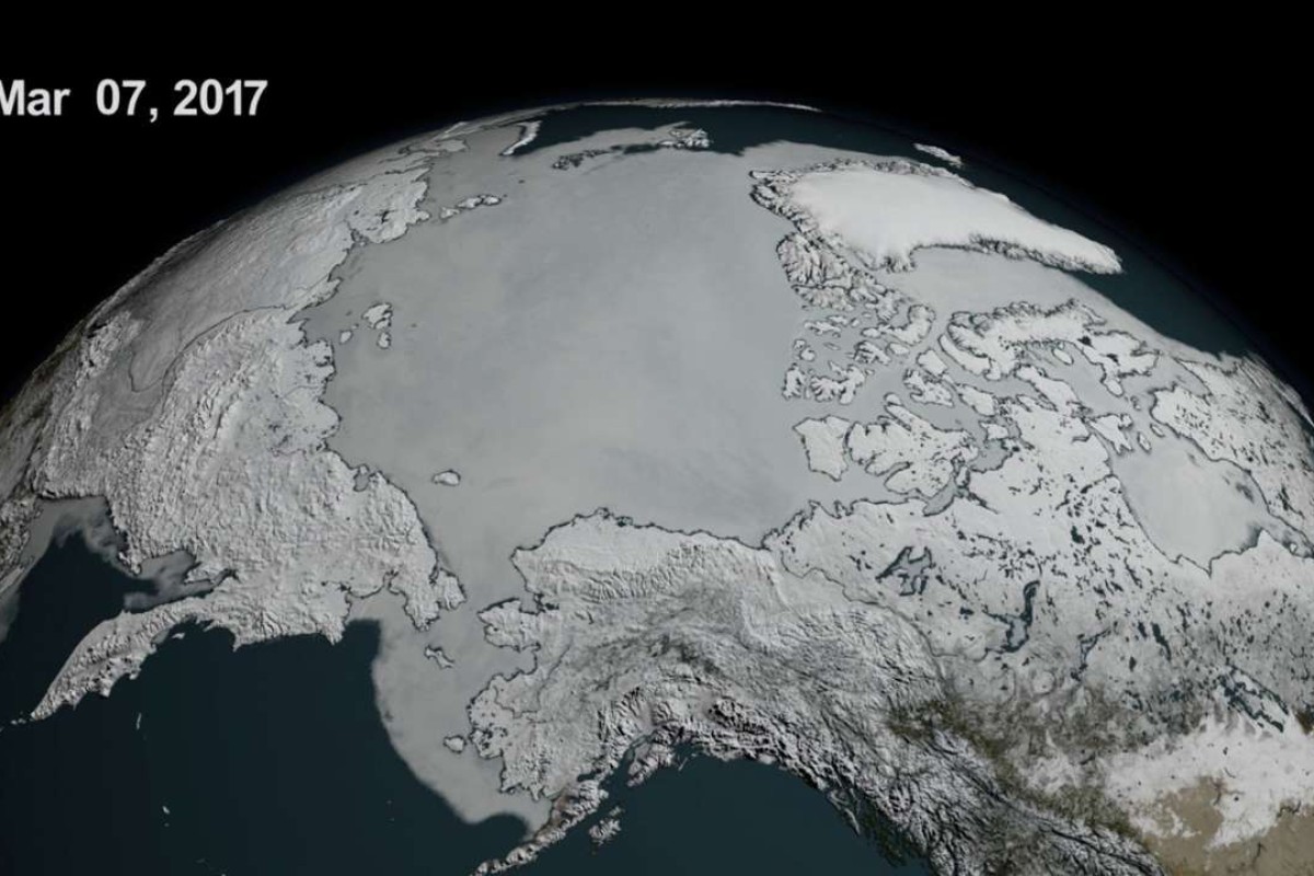 Ice caps shrink to new record lows at both ends of the South