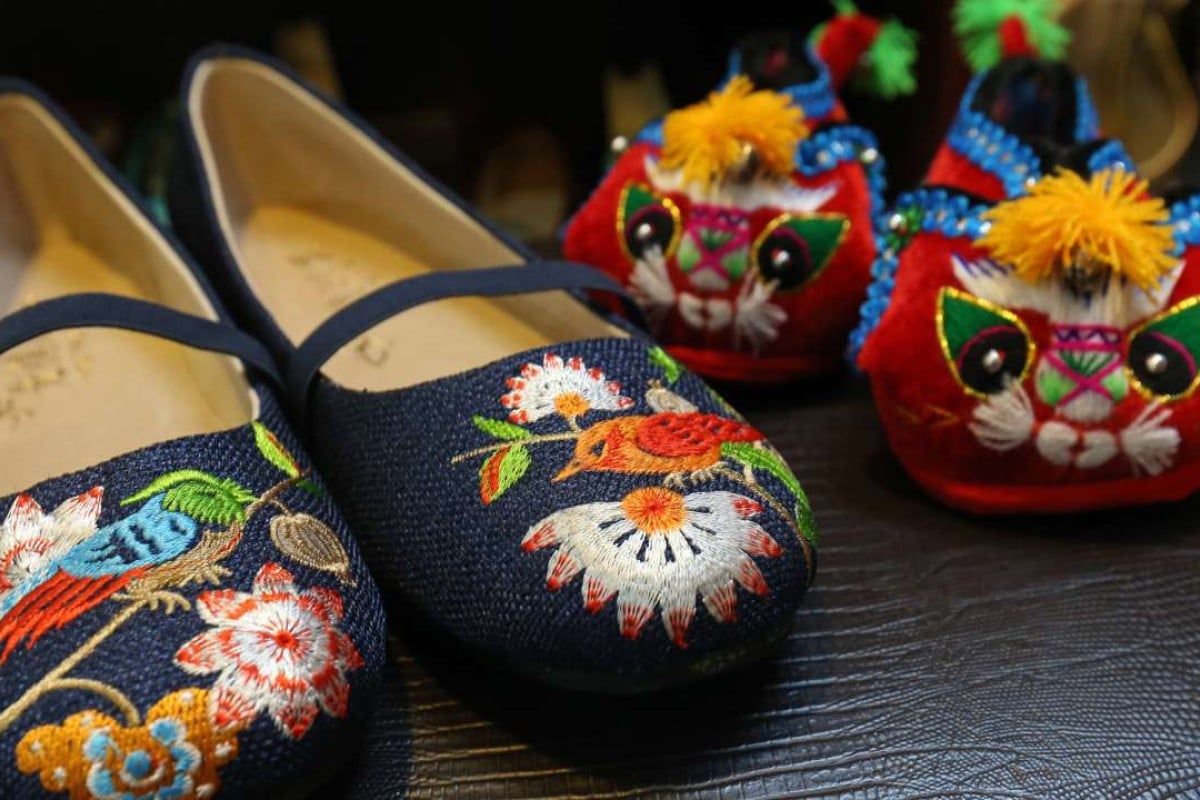 old school chinese slippers