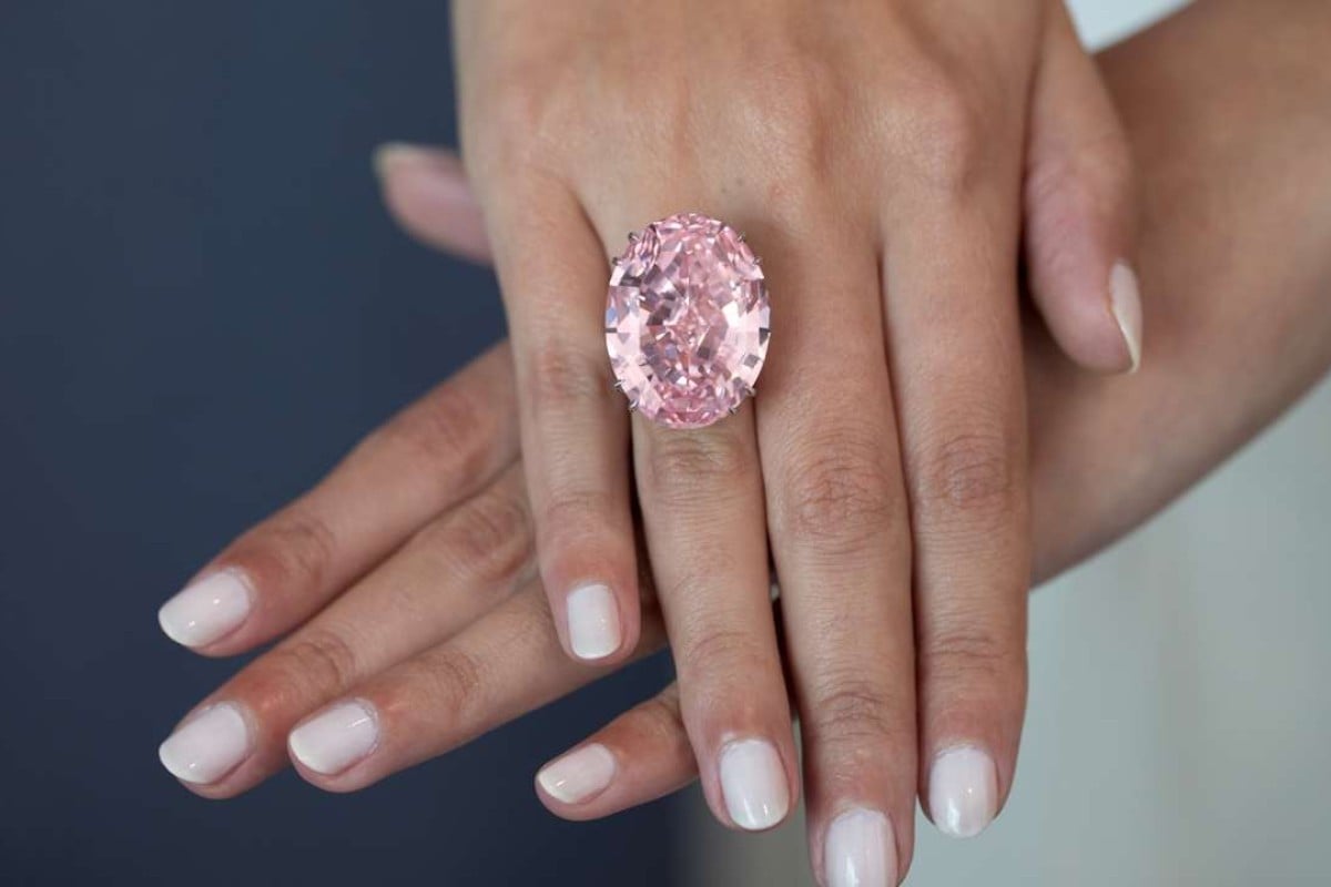 Worlds Biggest Most Expensive Pink Diamond On Sale In Hong - 