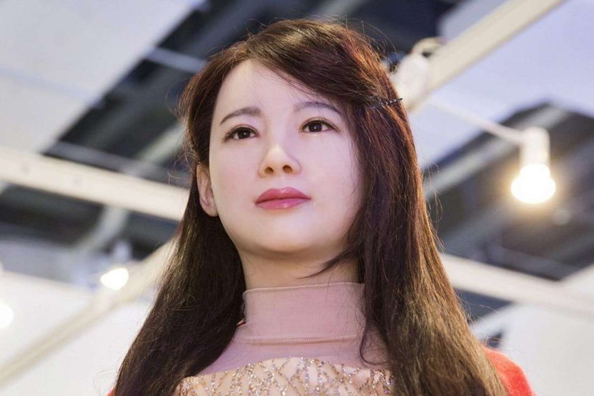 All beauty, no substance? China's 'robot goddess' Jiajia tongue-tied in  live interview in English | South China Morning Post