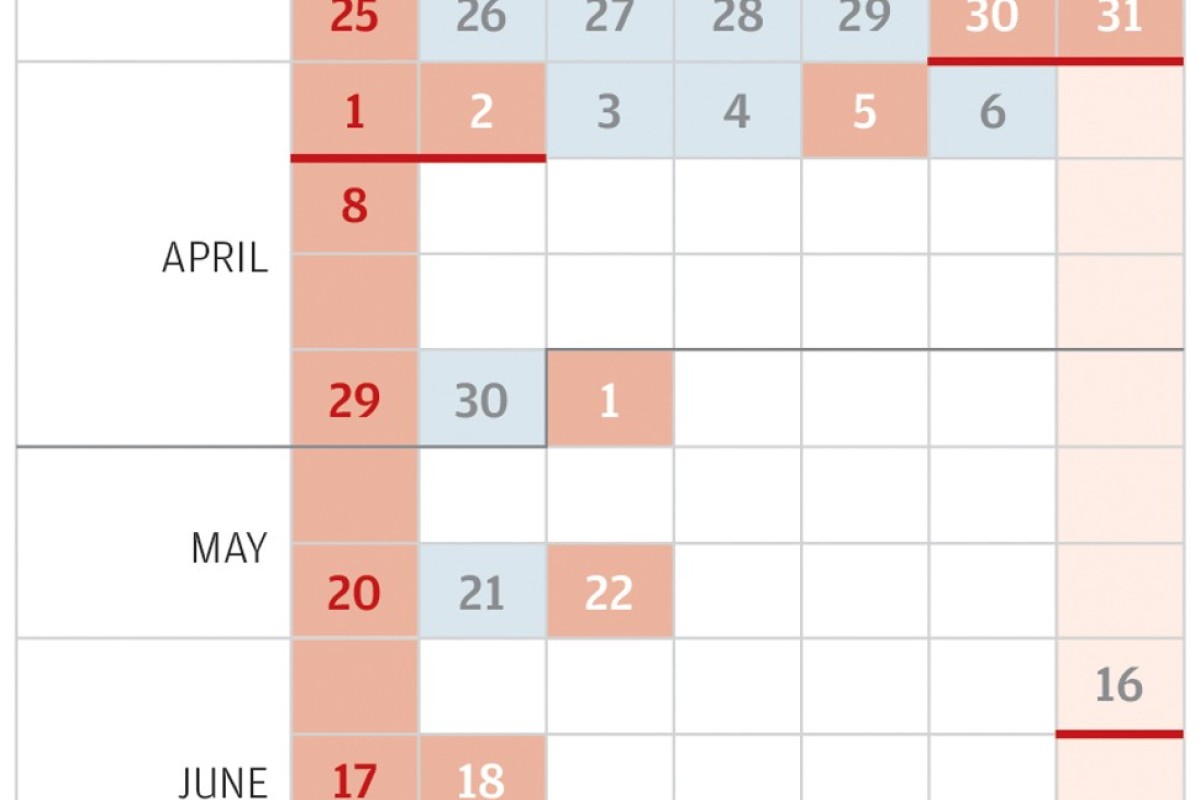 Six Long Weekends For Hong Kong Workers In 2018 Mean Its - 