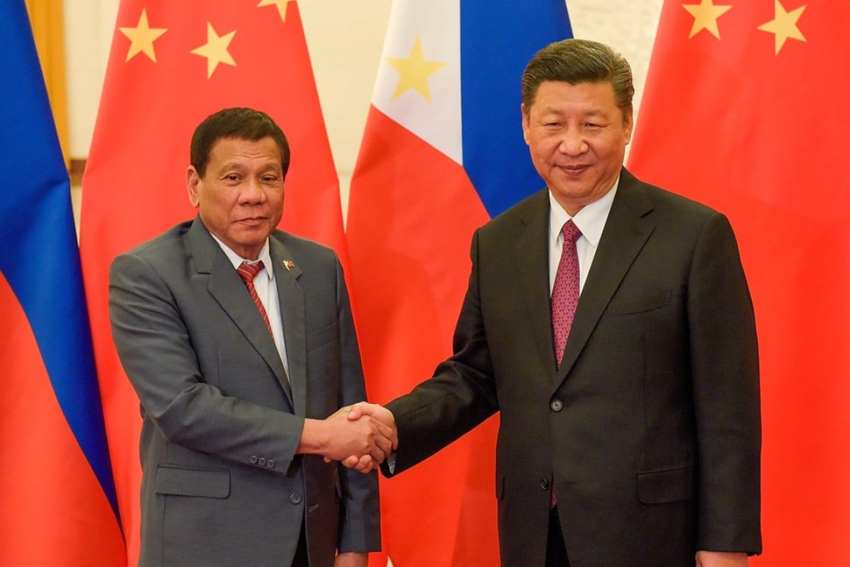 Image result for Duterte and xi jinping