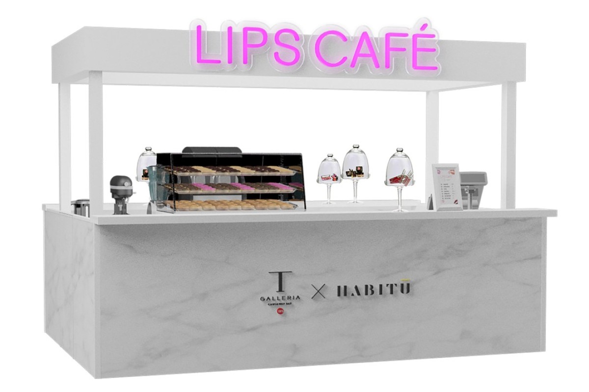 T Galleria Beauty opens popup lips café in Hysan Place in August