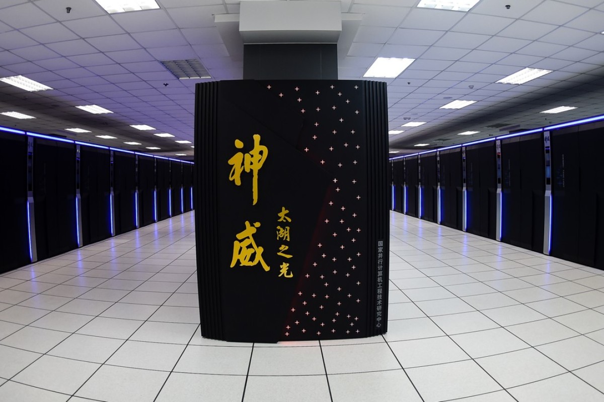 The Sunway TaihuLight supercomputer, based in Wuxi, is the world’s fastest supercomputer. Photo: Xinhua