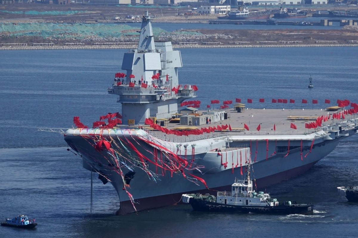 China’s first home-grown aircraft carrier could join the navy ahead of ...