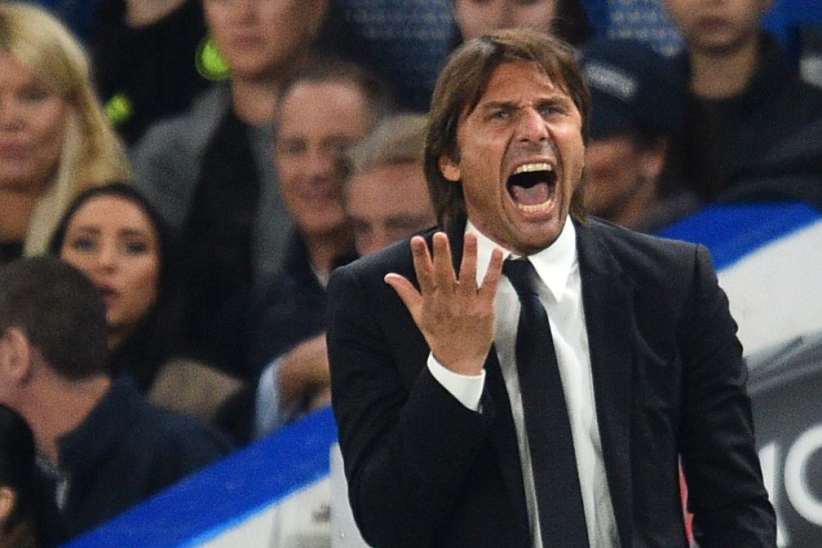 Antonio Conte has 20 months left on his Chelsea contract. Photo: AFP