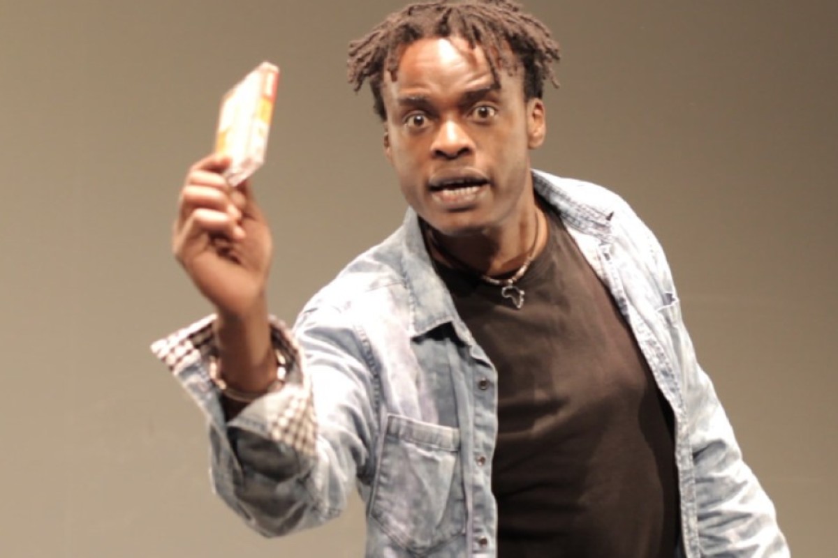 The play ‘Split/Mixed’, written, created and performed by Ery Nzaramba, which forms part of Hong Kong’s World Cultures Festival - Vibrant Africa. Photo:: Maliza Productions