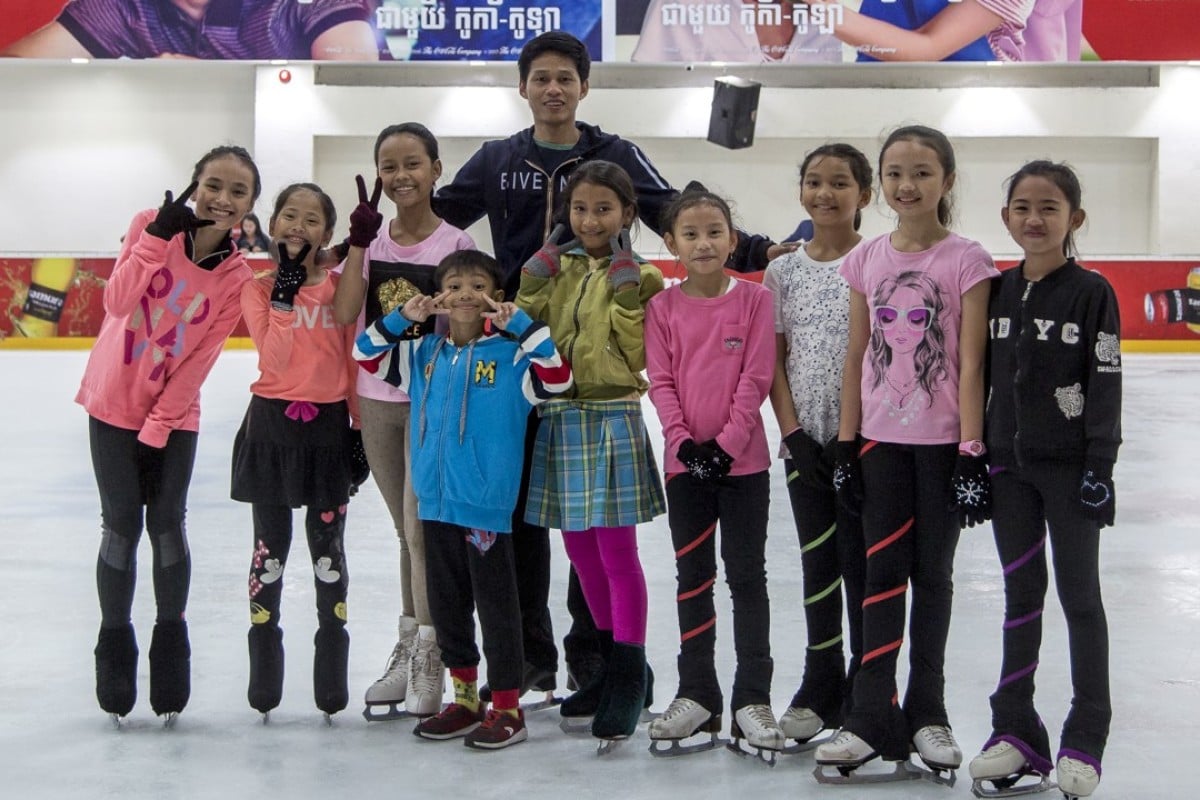 Cambodia's figure skaters hope to emulate Jamaica's bobsled team and make it the Olympics | South China Morning Post