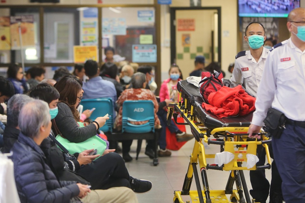 Eighthour waits in emergency rooms as Hong Kong hospitals feel flu